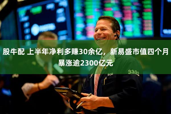 股牛配 上半年净利多赚30余亿，新易盛市值四个月暴涨逾2300亿元